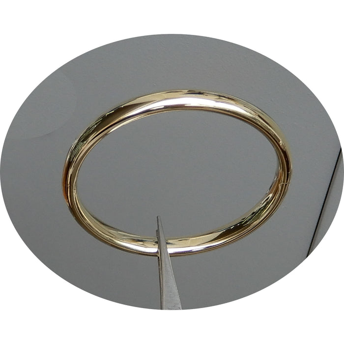 Slavenarmband, Bol, Glad, 14K Goud