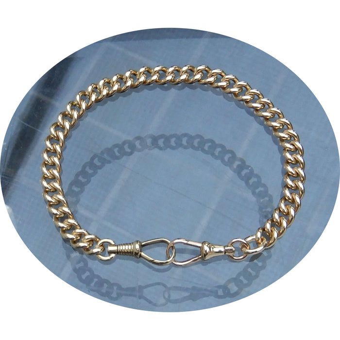 Armband, Gourmette, 14K Goud