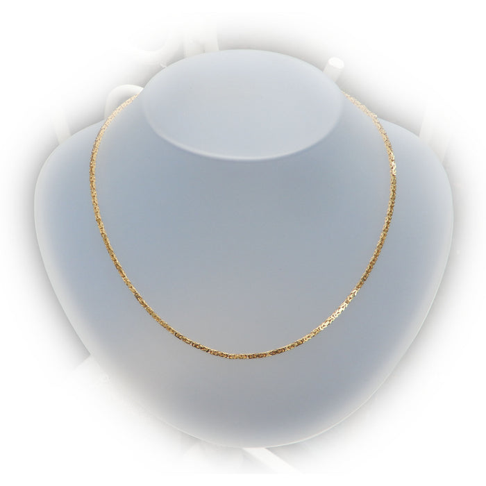 Collier, Koningsschakel, 14K